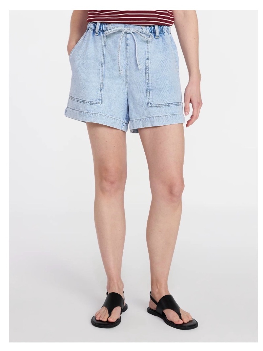 Time and Tru Women’s Drapey Utility Shorts